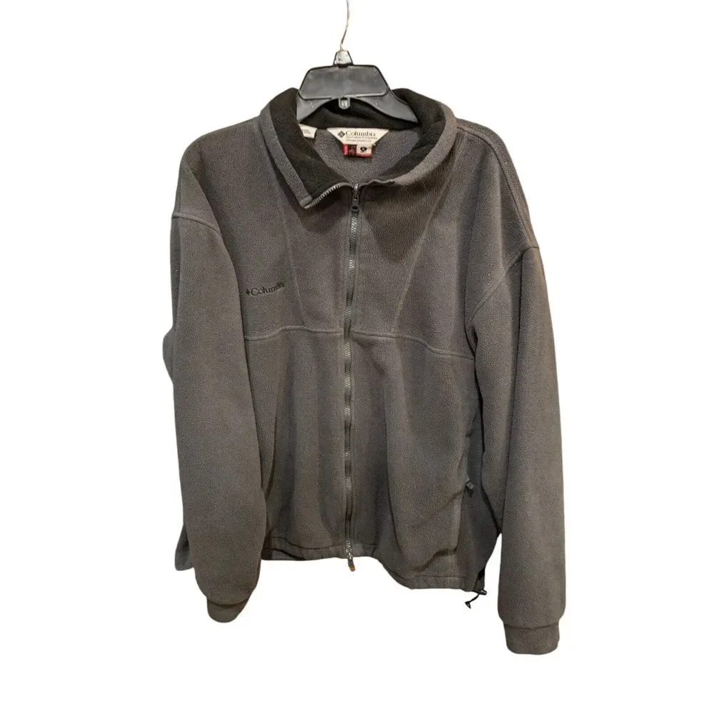 Columbia‎ Pullover Full Zip Fleece Interchange XL Grey